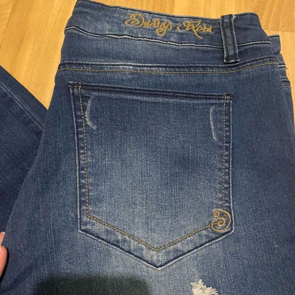 Indigo Rein Slimboy Distressed Jeans | 13 - Picture 4 of 4